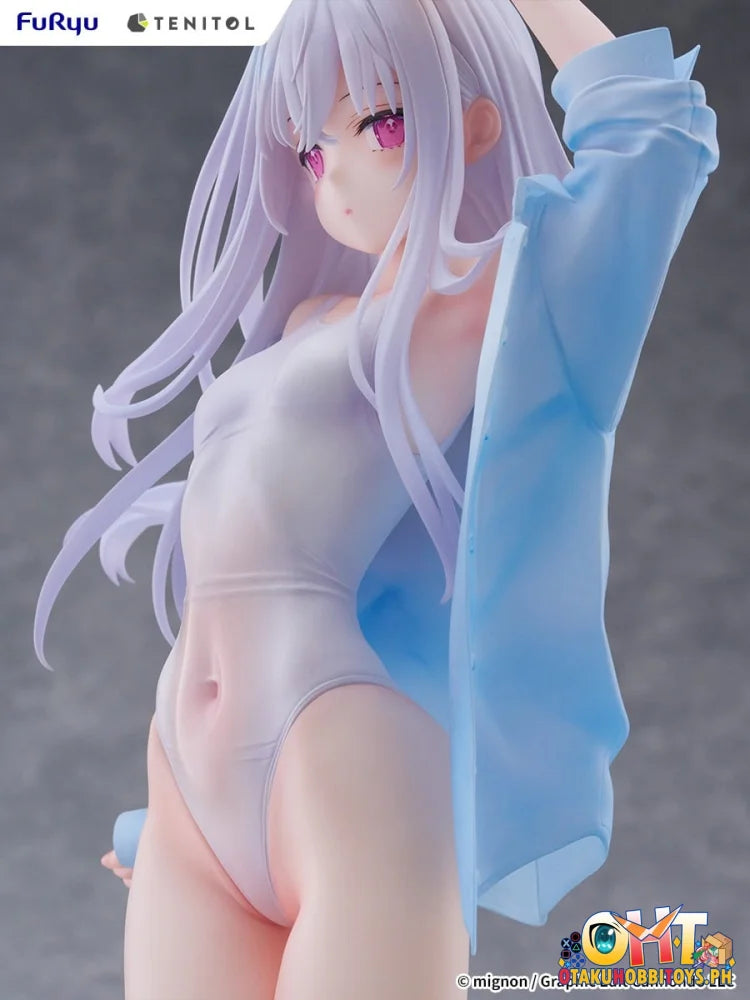 FuRyu TENITOL TALL MIGNON WORKS - shiro Swimsuit ver.