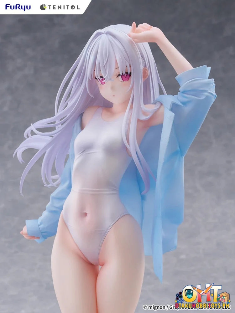 FuRyu TENITOL TALL MIGNON WORKS - shiro Swimsuit ver.