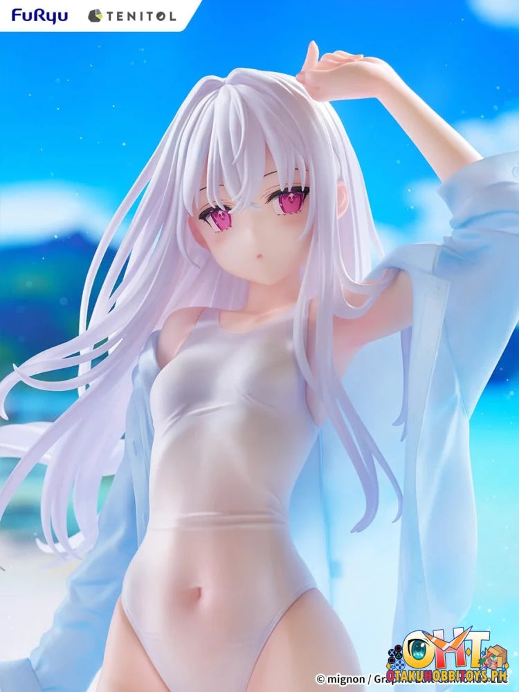 FuRyu TENITOL TALL MIGNON WORKS - shiro Swimsuit ver.