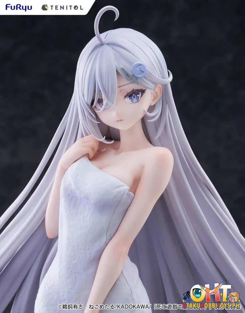 FuRyu TENITOL TALL Playing Death Games to Put Food on the Table Light Novel: Yuki GOLDEN BATH ver. Prize Figure