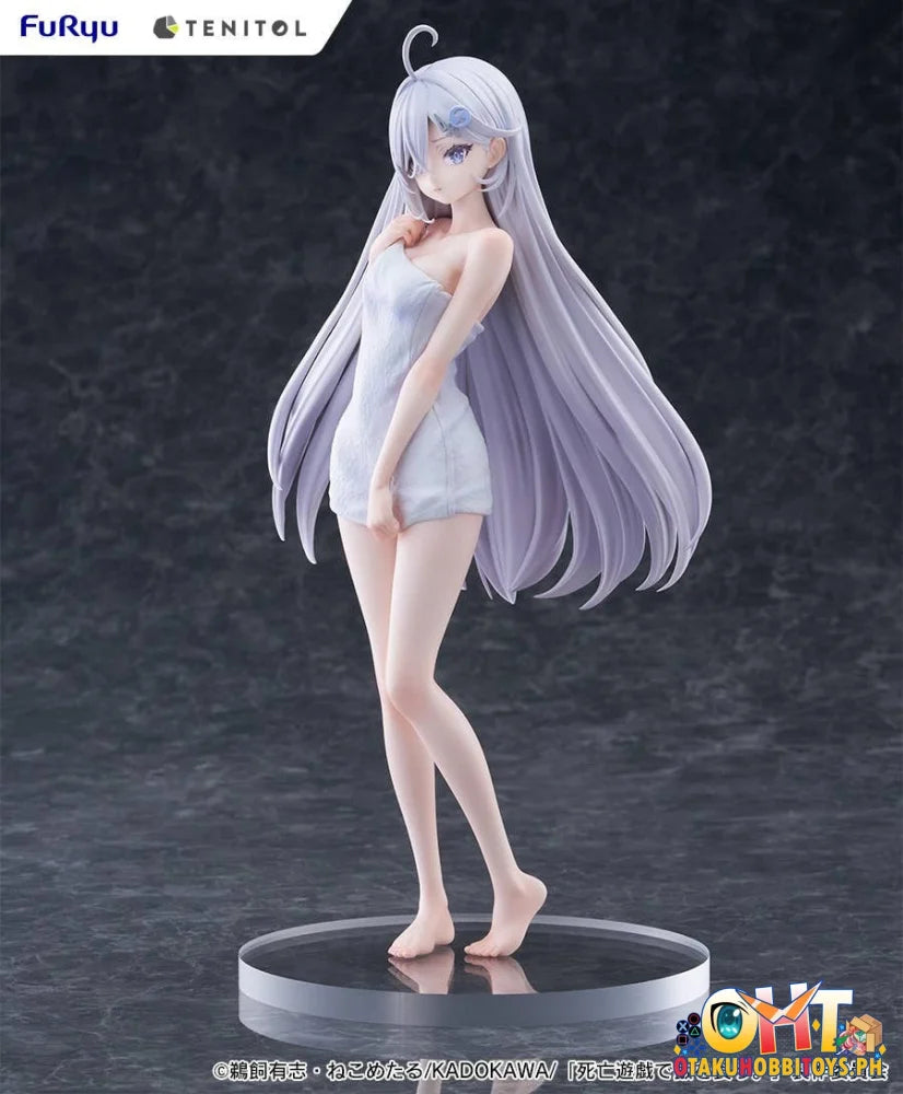 FuRyu TENITOL TALL Playing Death Games to Put Food on the Table Light Novel: Yuki GOLDEN BATH ver. Prize Figure