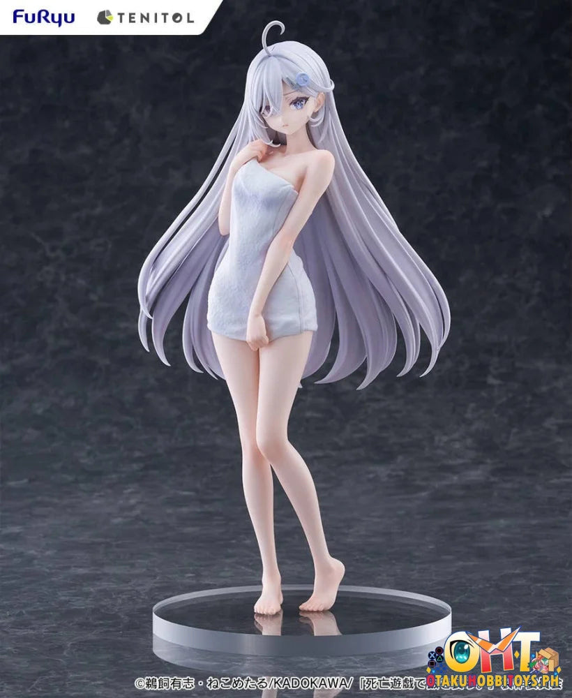 FuRyu TENITOL TALL Playing Death Games to Put Food on the Table Light Novel: Yuki GOLDEN BATH ver. Prize Figure