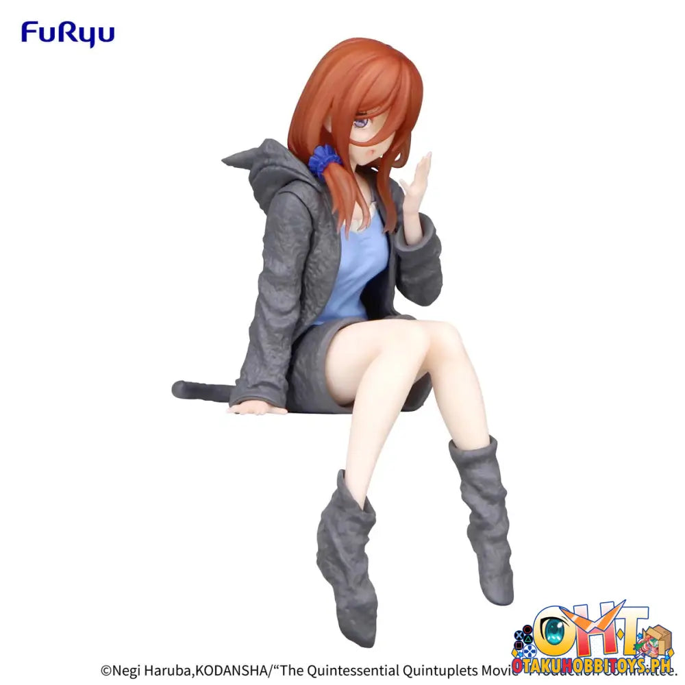 Furyu The Quintessential Quintuplets Movie Noodle Stopper Miku Nakano Loungewear Ver. Prize Figure