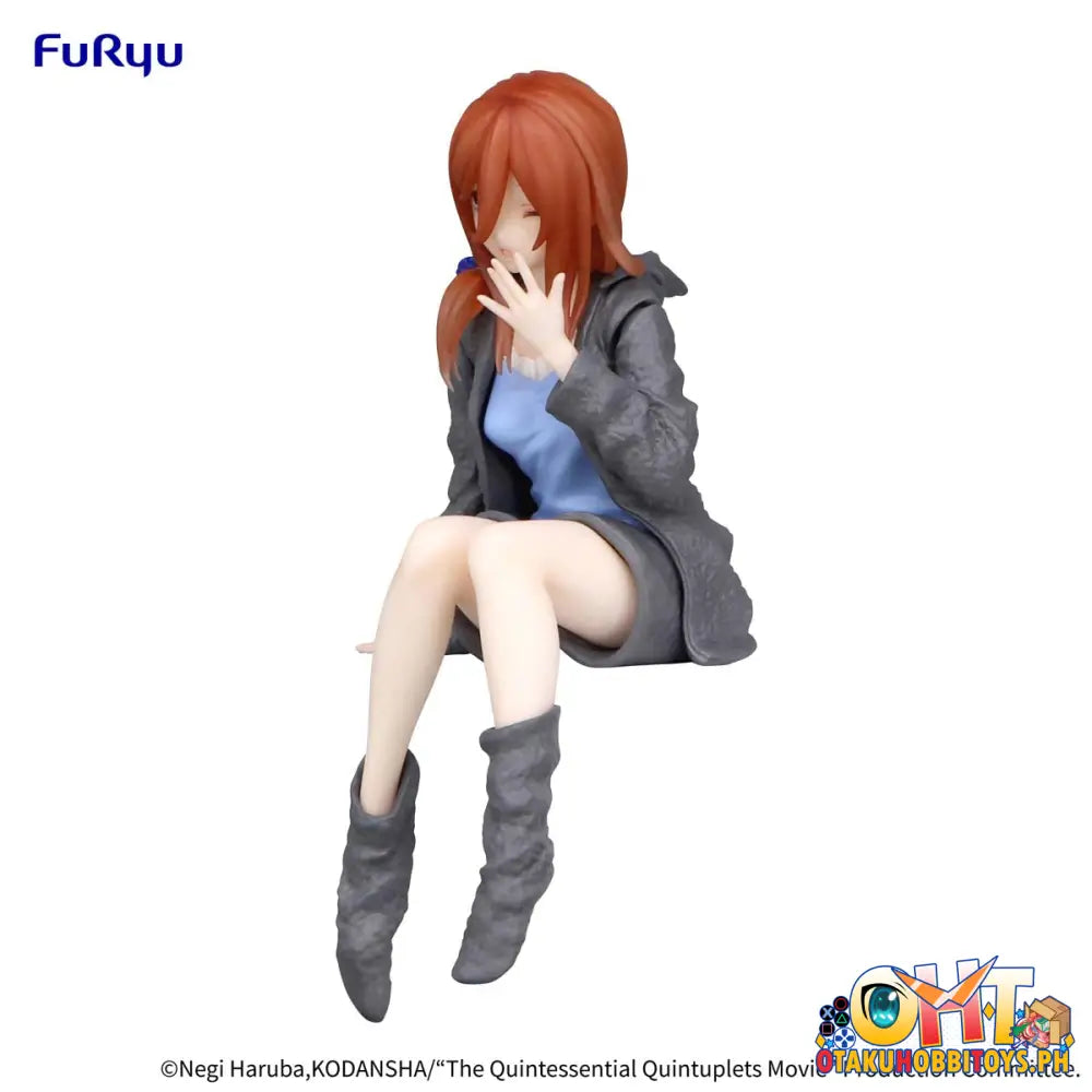 Furyu The Quintessential Quintuplets Movie Noodle Stopper Miku Nakano Loungewear Ver. Prize Figure