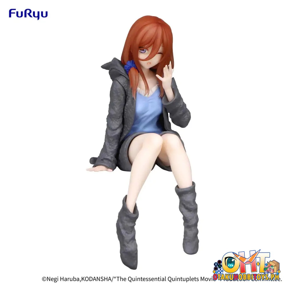 Furyu The Quintessential Quintuplets Movie Noodle Stopper Miku Nakano Loungewear Ver. Prize Figure