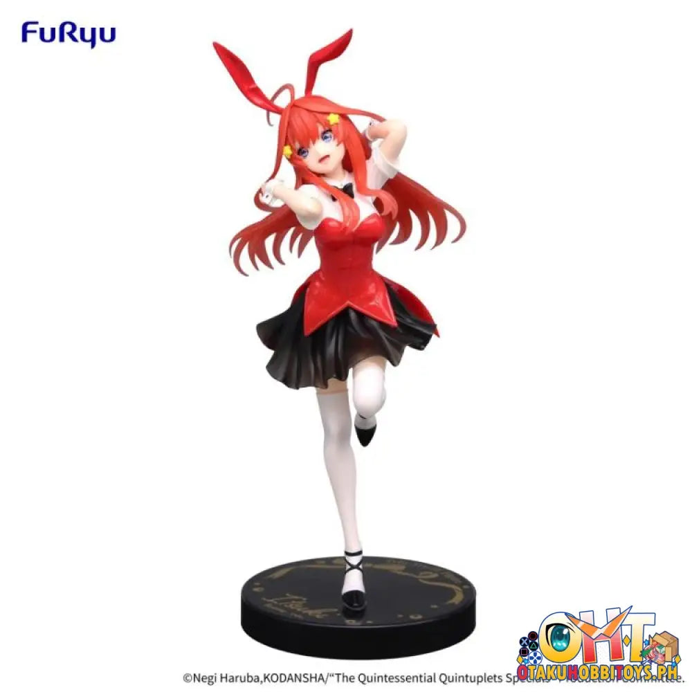 Furyu The Quintessential Quintuplets Specials Trio - Try - It Figure Nakano Itsuki Bunnies Ver.