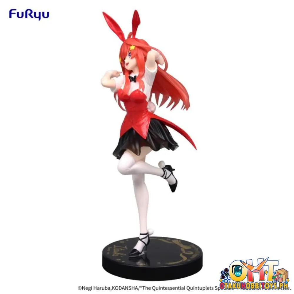 Furyu The Quintessential Quintuplets Specials Trio - Try - It Figure Nakano Itsuki Bunnies Ver.