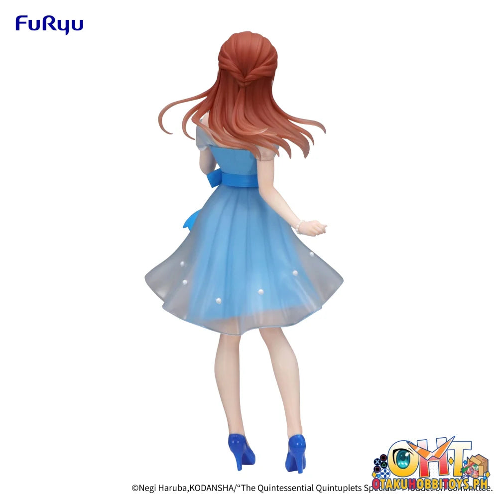 Furyu The Quintessential Quintuplets Specials Trio-Try-It Figure -Nakano Miku Pastel Dress Ver.-