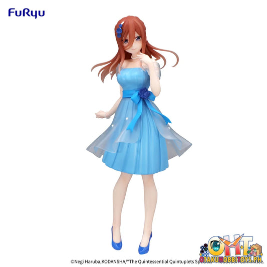Furyu The Quintessential Quintuplets Specials Trio-Try-It Figure -Nakano Miku Pastel Dress Ver.-