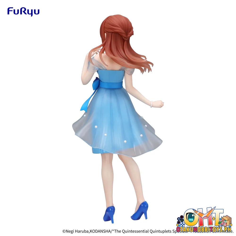 Furyu The Quintessential Quintuplets Specials Trio-Try-It Figure -Nakano Miku Pastel Dress Ver.-