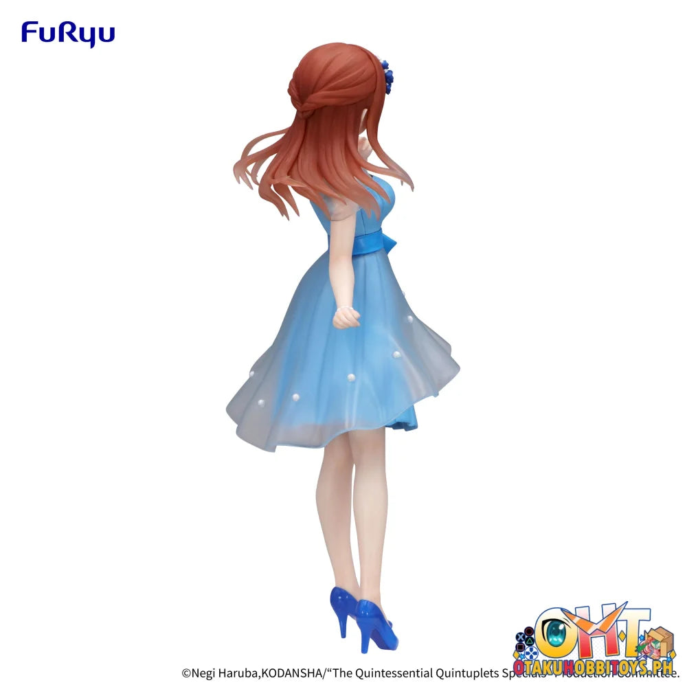 Furyu The Quintessential Quintuplets Specials Trio-Try-It Figure -Nakano Miku Pastel Dress Ver.-