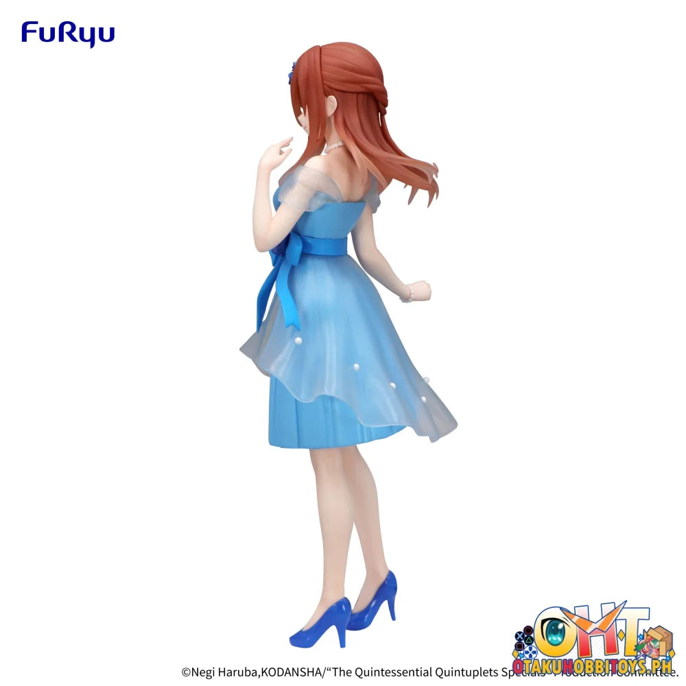 Furyu The Quintessential Quintuplets Specials Trio-Try-It Figure -Nakano Miku Pastel Dress Ver.-