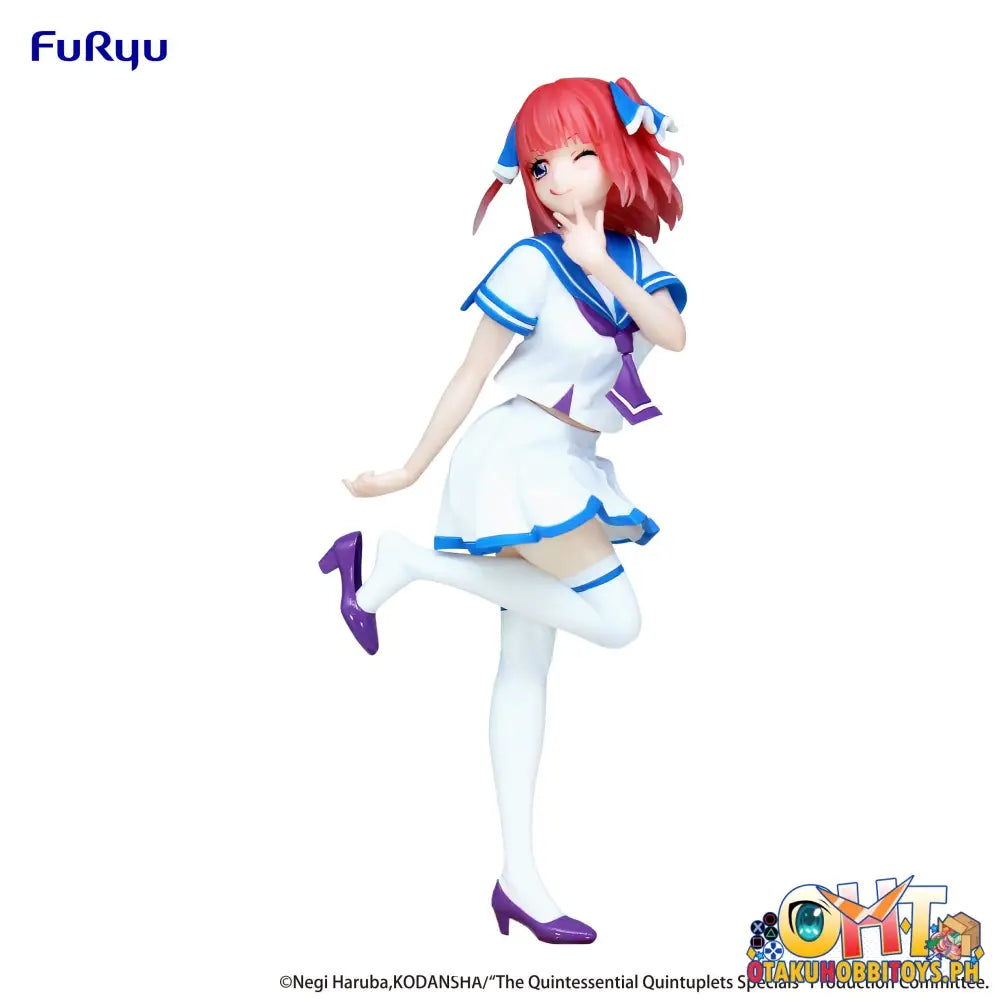 Furyu The Quintessential Quintuplets Specials Trio-Try-It Figure -Nakano Nino Marine Look Ver.-