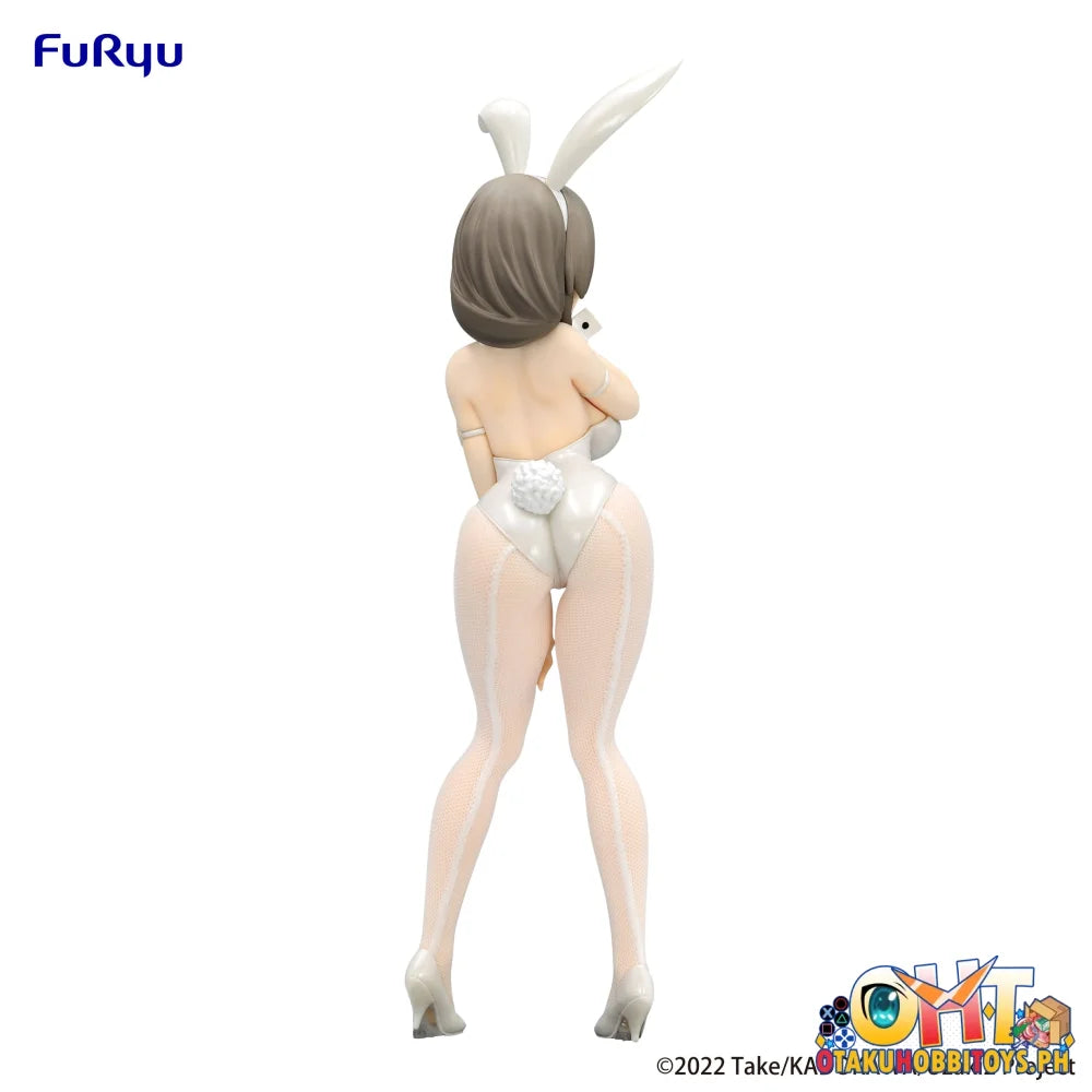 Furyu Uzaki-Chan Wants To Hang Out! Bicute Bunnies Figure -Tsuki Uzaki White Pearl Ver.- Prize