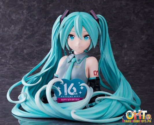 Furyu Vocaloid Hatsune Miku 16Th Anniversary Bust Figure Scale