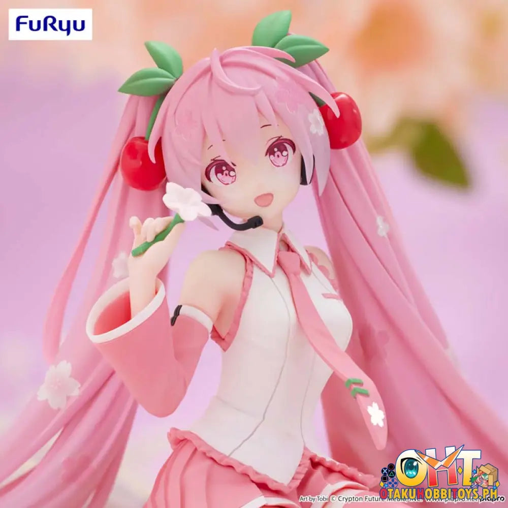 Furyu Vocaloid Noodle Stopper Hatsune Miku Sakura 2024 Prize Figure