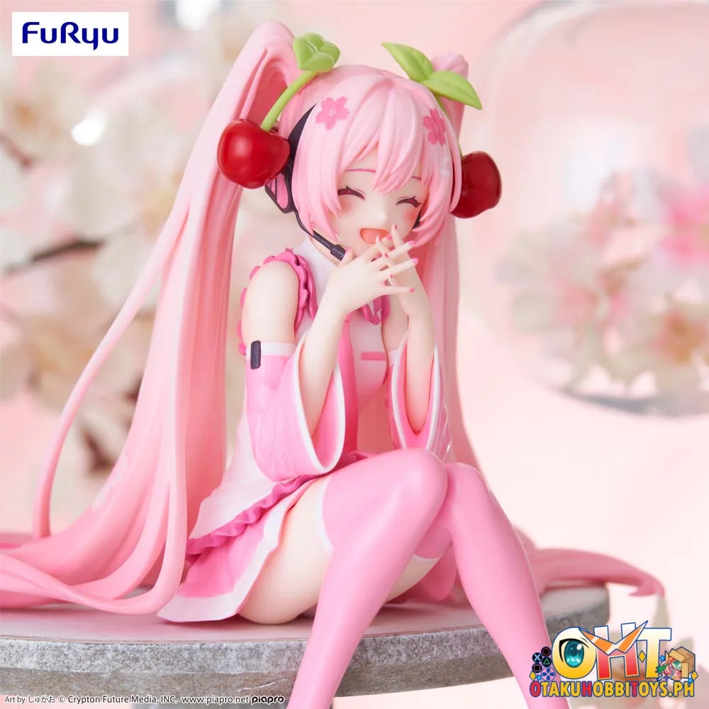 Furyu Vocaloid Noodle Stopper Sakura Miku 2023 Smile Ver. Prize Figure