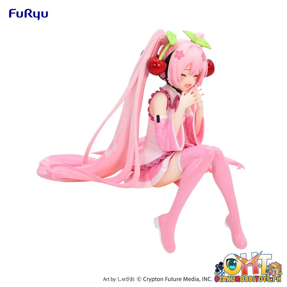 Furyu Vocaloid Noodle Stopper Sakura Miku 2023 Smile Ver. Prize Figure