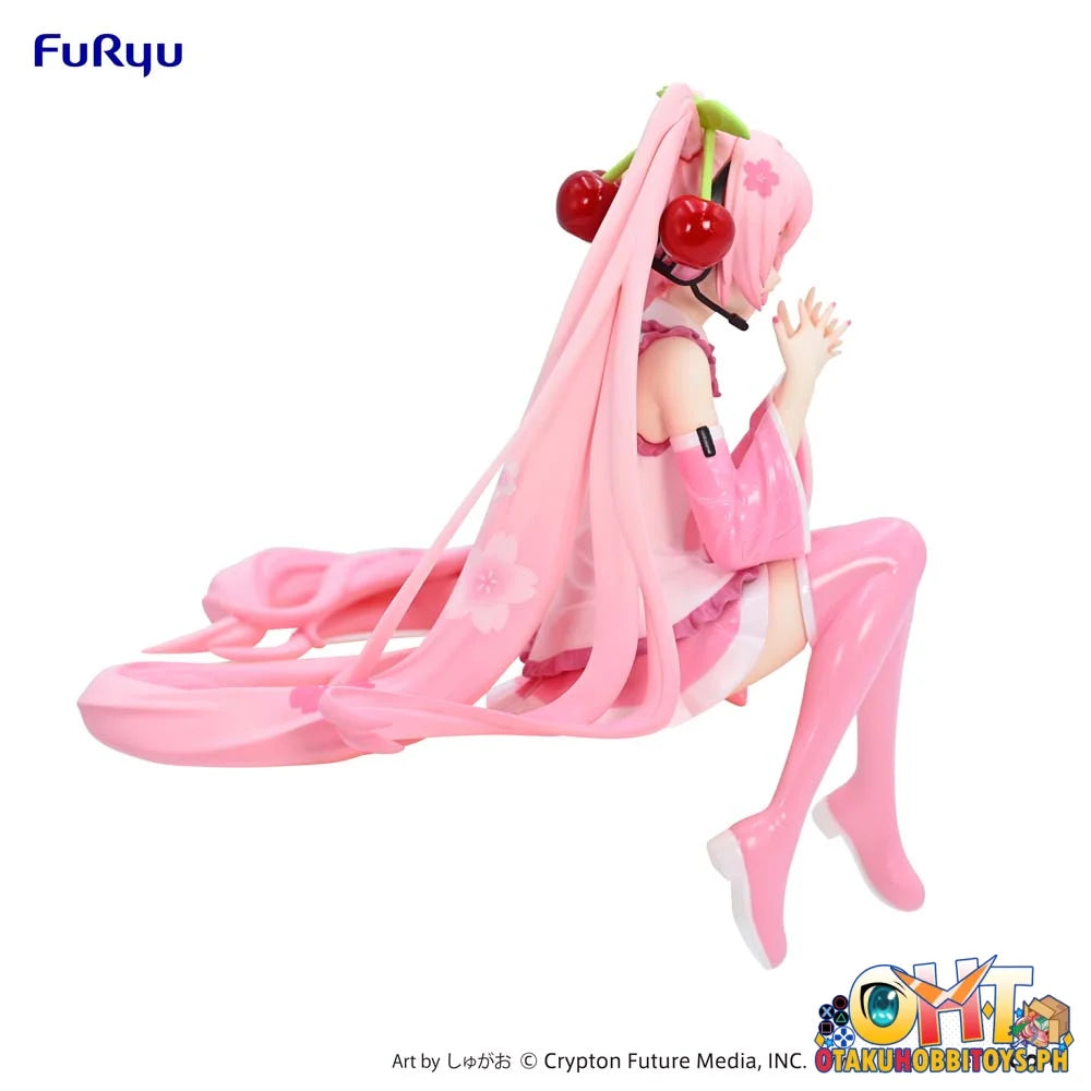 Furyu Vocaloid Noodle Stopper Sakura Miku 2023 Smile Ver. Prize Figure