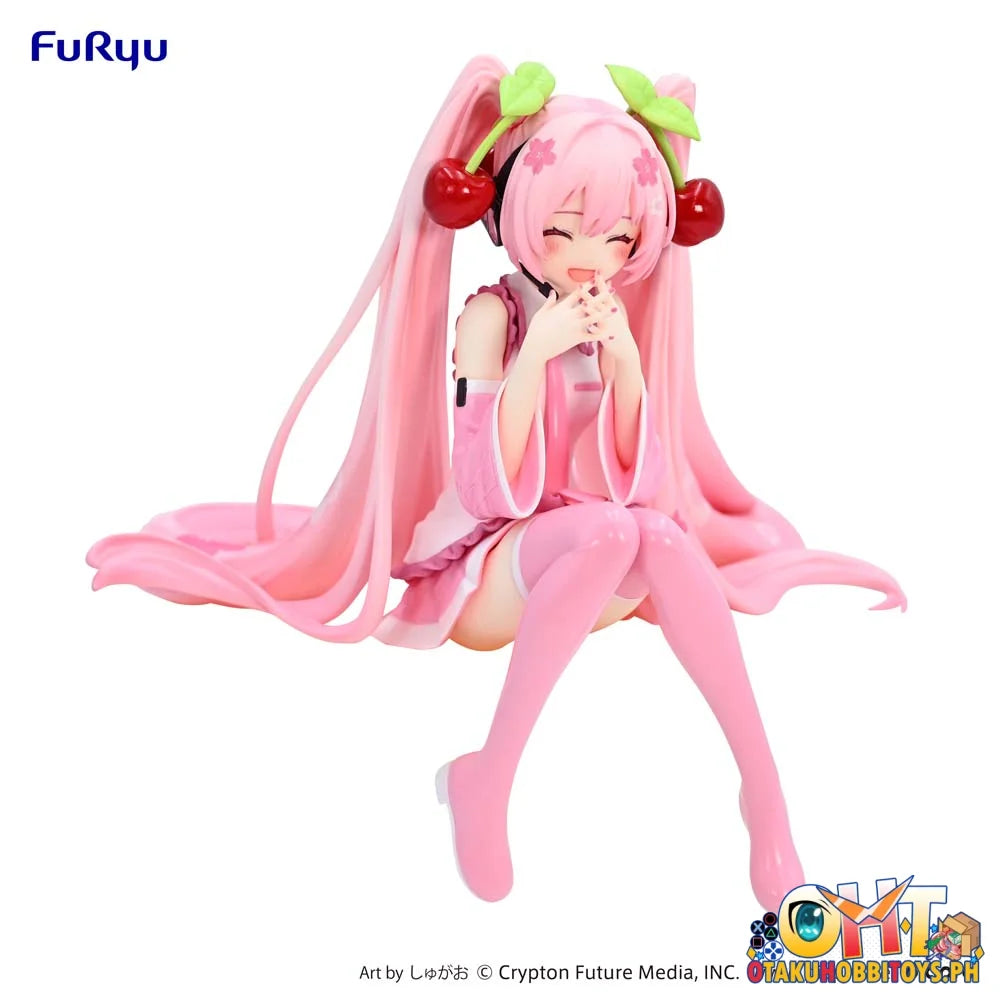 Furyu Vocaloid Noodle Stopper Sakura Miku 2023 Smile Ver. Prize Figure