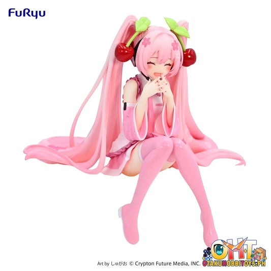Furyu Vocaloid Noodle Stopper Sakura Miku 2023 Smile Ver. Prize Figure