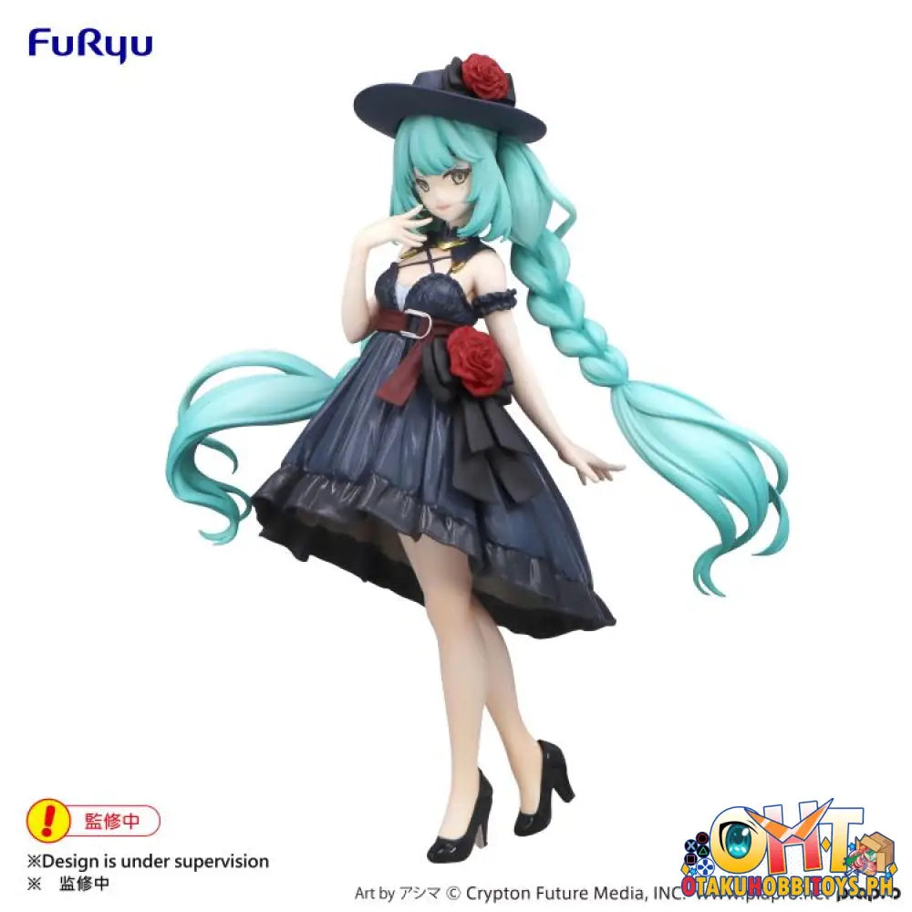 Furyu Vocaloid Trio-Try-It Figure Hatsune Miku Outing Dress Prize