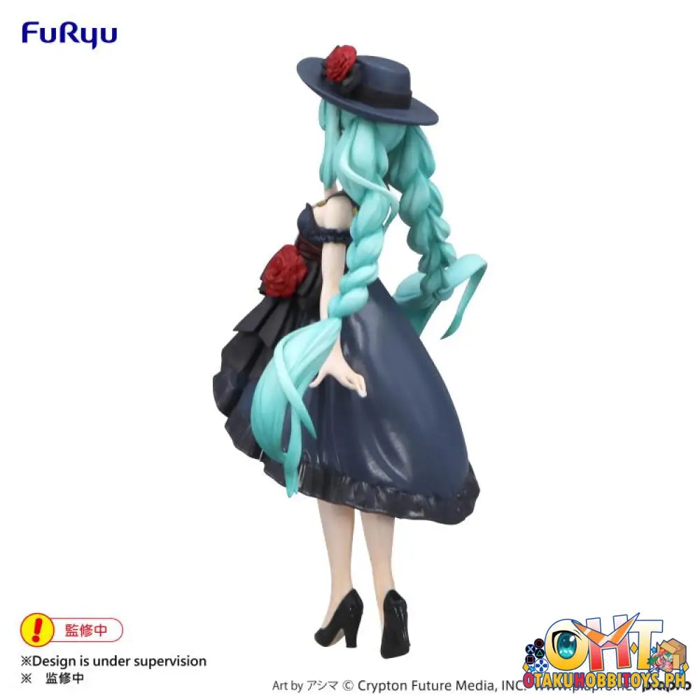 Furyu Vocaloid Trio-Try-It Figure Hatsune Miku Outing Dress Prize