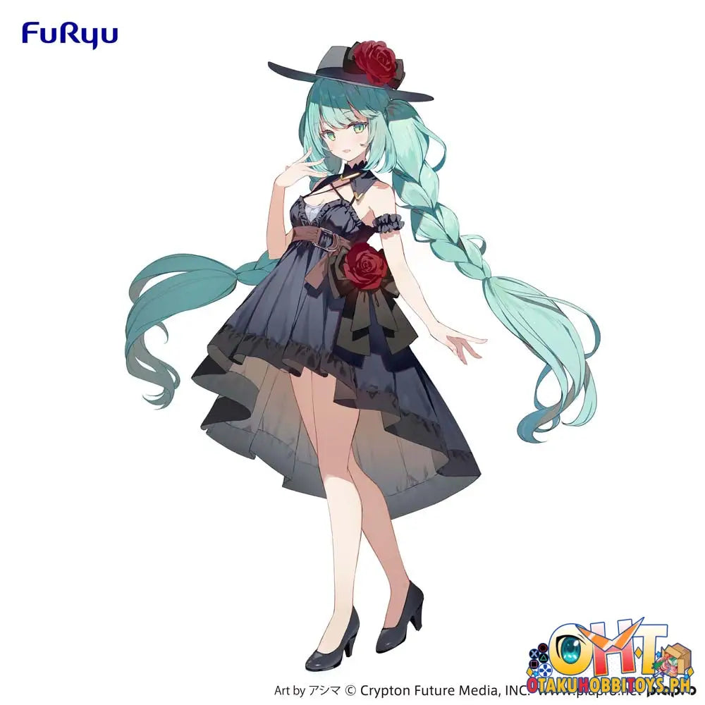 Furyu Vocaloid Trio-Try-It Figure Hatsune Miku Outing Dress Prize