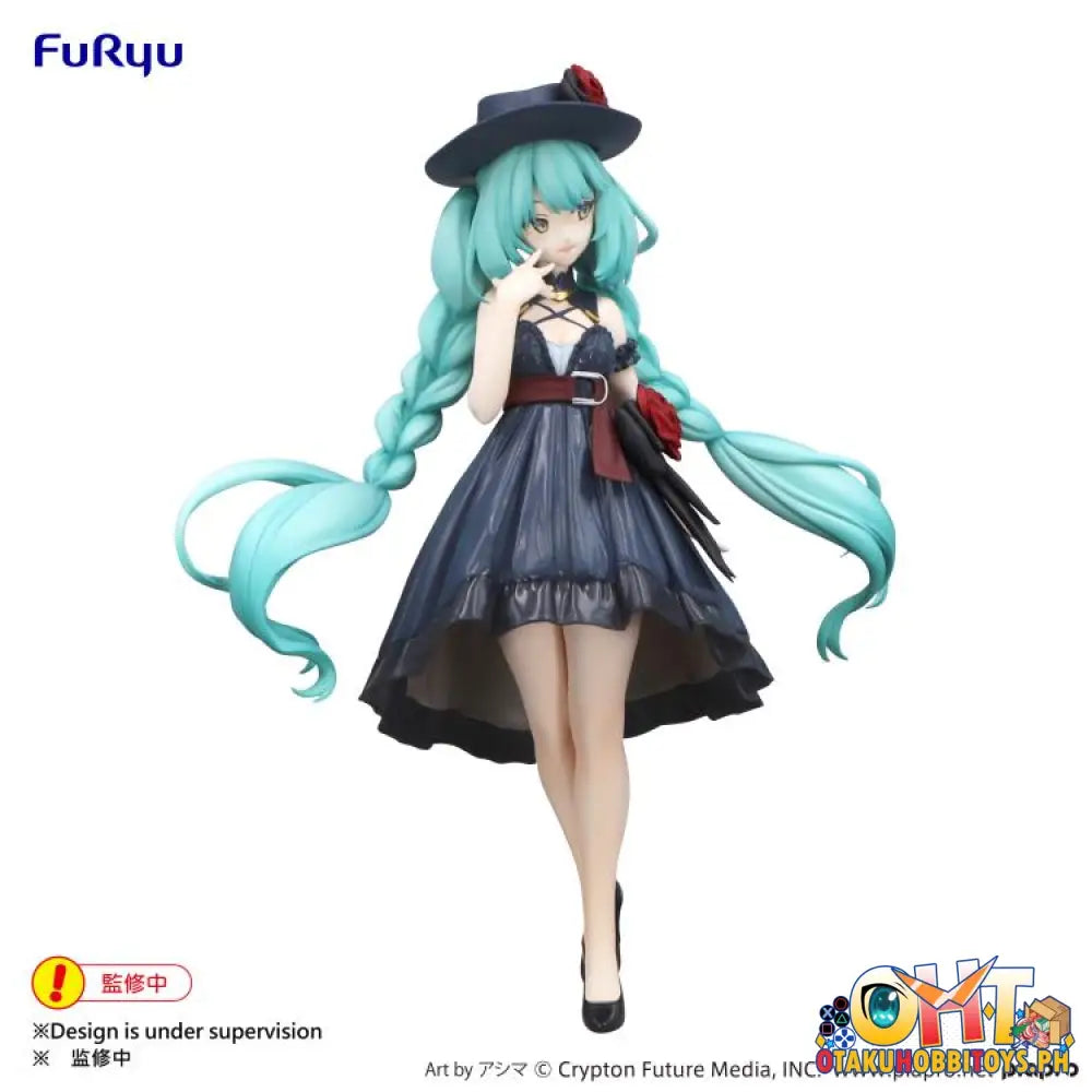 Furyu Vocaloid Trio-Try-It Figure Hatsune Miku Outing Dress Prize