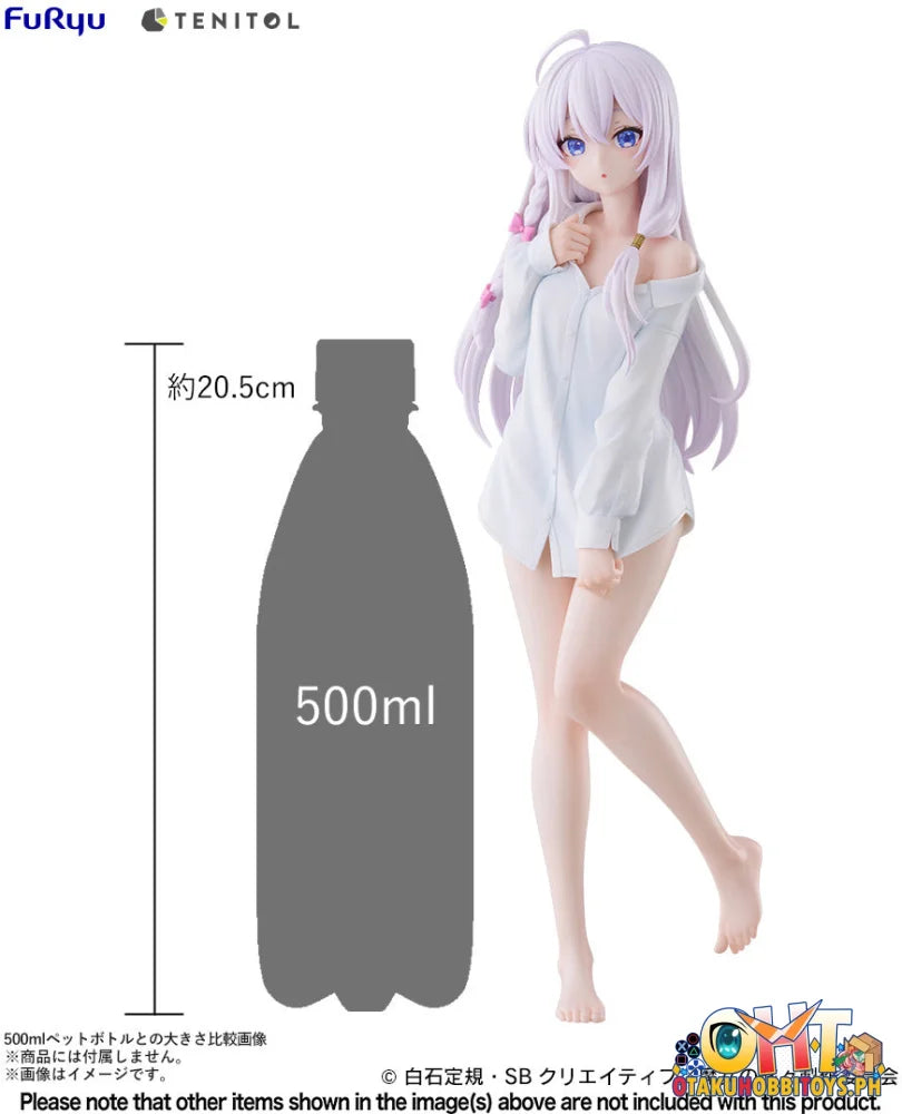 FURYU Wandering Witch: The Journey of Elaina TENITOL TALL Elania shirt ver. Prize Figure