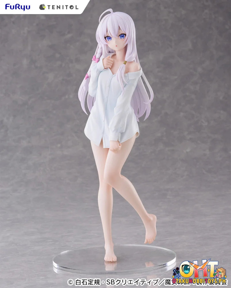 FURYU Wandering Witch: The Journey of Elaina TENITOL TALL Elania shirt ver. Prize Figure