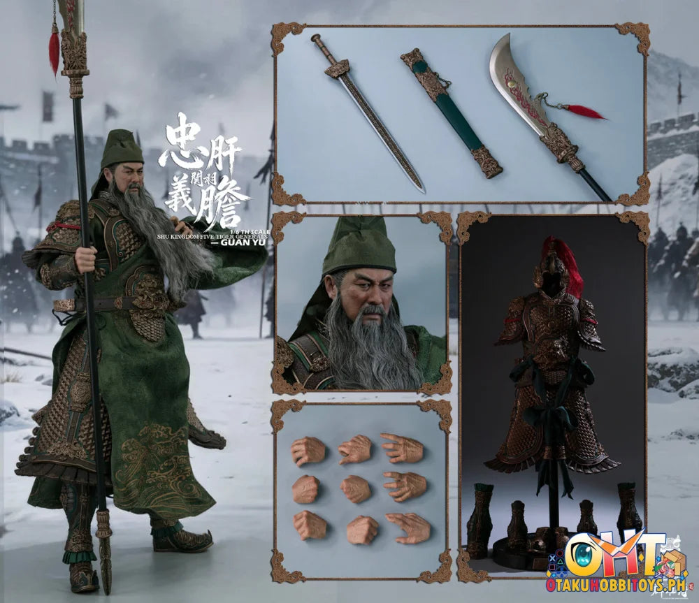 FYJ-STUDIO 1/6 Three Kingdoms: Loyal and Righteous Guan Yunchang FYJ004 Single Edition - Scale Figure