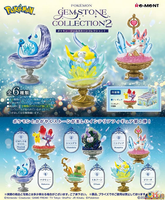 Re-Ment POKEMON Gemstone Collection 2 [Box of 6]