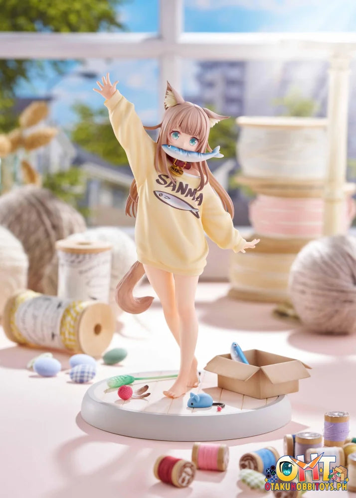 GOLDENHEAD + 1/6 My Cat Is A Kawaii Girl KINAKO - Play With Ver. Ami Ami LIMITED EDITION Scale Figure