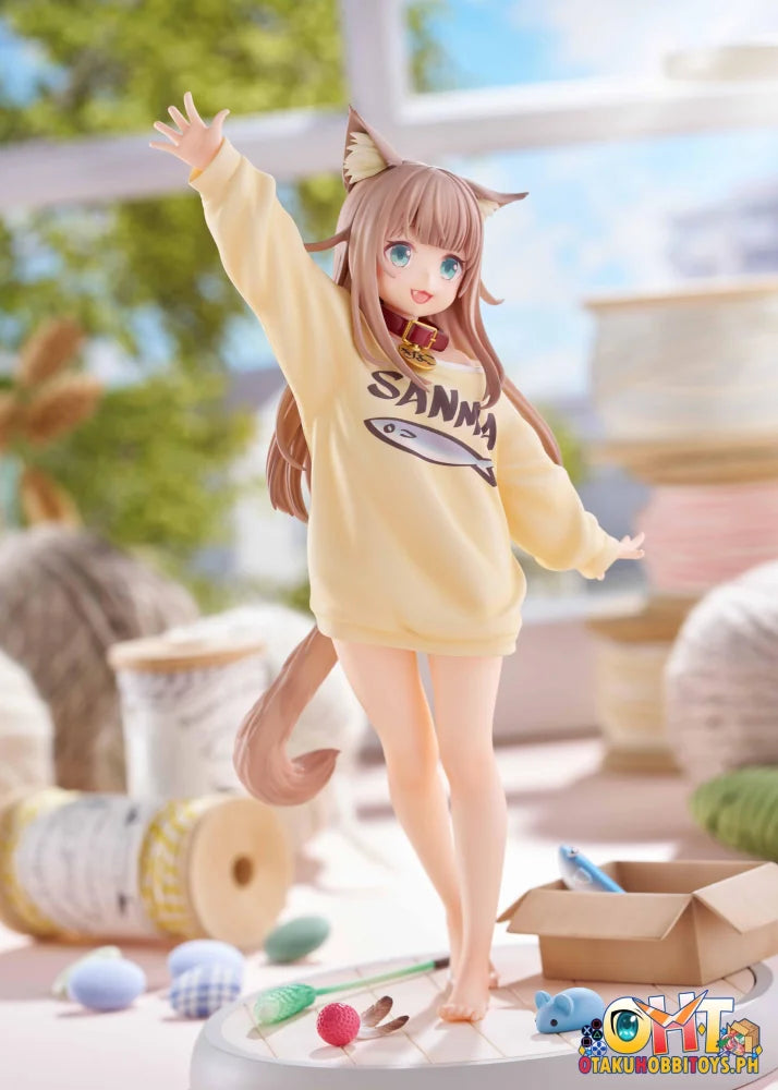 GOLDENHEAD + 1/6 My Cat Is A Kawaii Girl KINAKO - Play With Ver. Ami Ami LIMITED EDITION Scale Figure