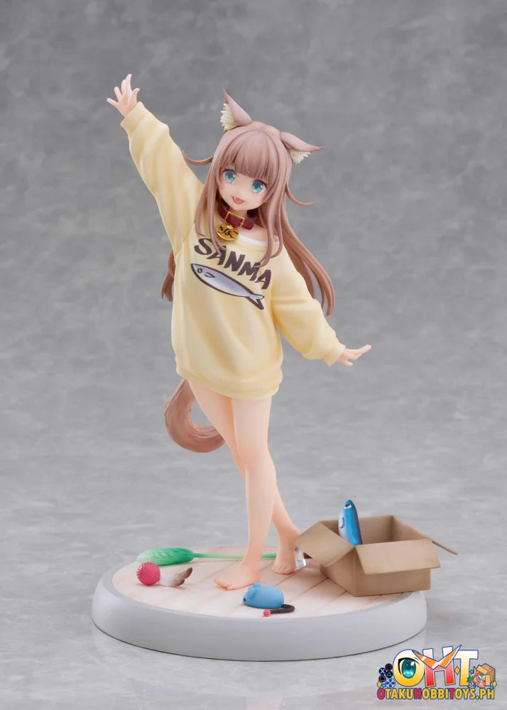 GOLDENHEAD + 1/6 My Cat Is A Kawaii Girl KINAKO - Play With Ver. Ami Ami LIMITED EDITION Scale Figure