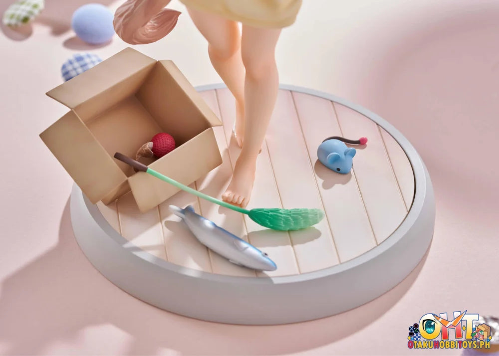 GOLDENHEAD + 1/6 My Cat Is A Kawaii Girl KINAKO - Play With Ver. Ami Ami LIMITED EDITION Scale Figure