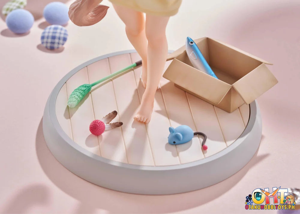 GOLDENHEAD + 1/6 My Cat Is A Kawaii Girl KINAKO - Play With Ver. Ami Ami LIMITED EDITION Scale Figure