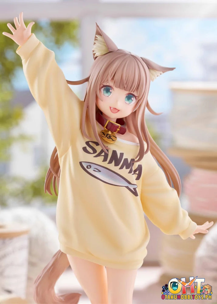 GOLDENHEAD + 1/6 My Cat Is A Kawaii Girl KINAKO - Play With Ver. Ami Ami LIMITED EDITION Scale Figure