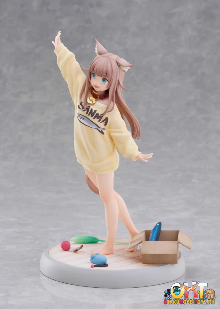 GOLDENHEAD + 1/6 My Cat Is A Kawaii Girl KINAKO - Play With Ver. Ami Ami LIMITED EDITION Scale Figure