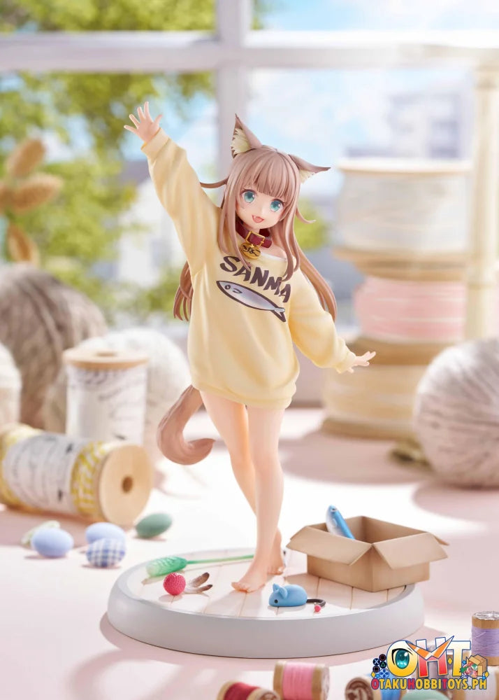 GOLDENHEAD + 1/6 My Cat Is A Kawaii Girl KINAKO - Play With Ver. Ami Ami LIMITED EDITION Scale Figure