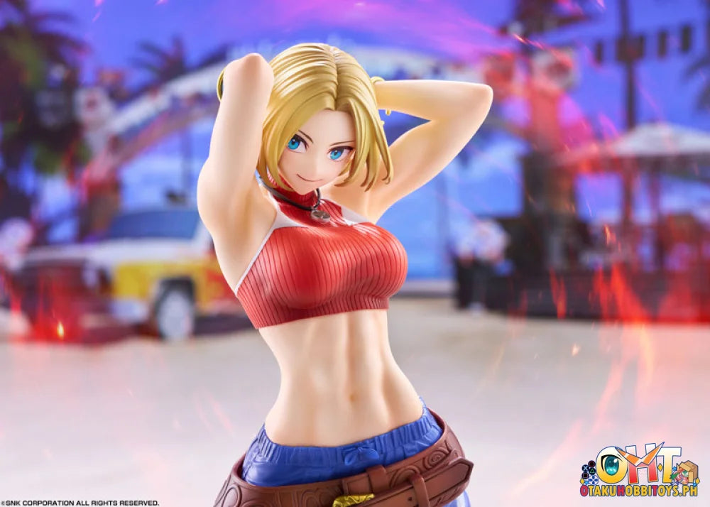 GOLDENHEAD+ 1/7 THE KING OF FIGHTERS XV Fighting Girls Collection Blue Mary AMI AMI LIMITED - Scale Figure