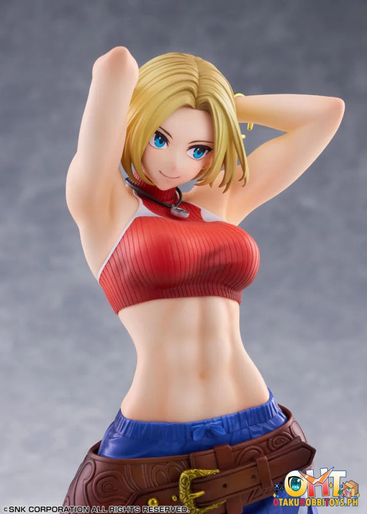 GOLDENHEAD+ 1/7 THE KING OF FIGHTERS XV Fighting Girls Collection Blue Mary AMI AMI LIMITED - Scale Figure