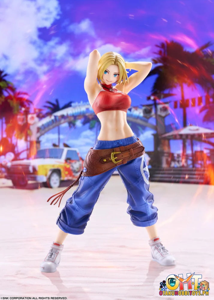 GOLDENHEAD+ 1/7 THE KING OF FIGHTERS XV Fighting Girls Collection Blue Mary AMI AMI LIMITED - Scale Figure