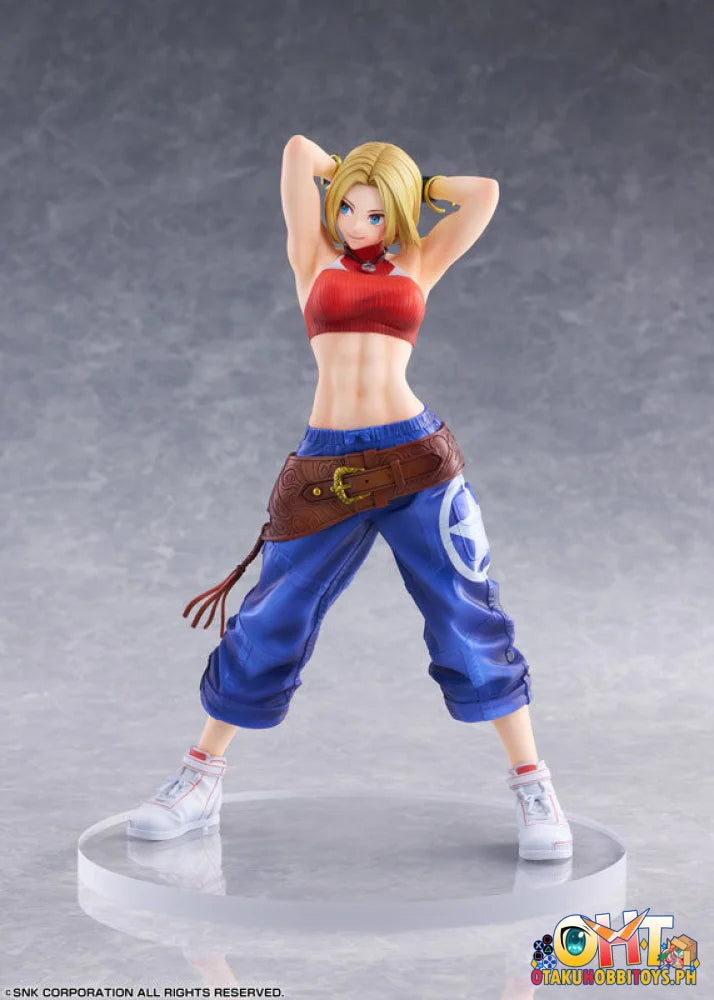 GOLDENHEAD+ 1/7 THE KING OF FIGHTERS XV Fighting Girls Collection Blue Mary AMI AMI LIMITED - Scale Figure