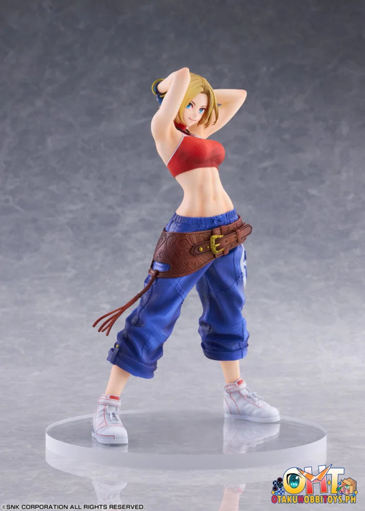 GOLDENHEAD+ 1/7 THE KING OF FIGHTERS XV Fighting Girls Collection Blue Mary AMI AMI LIMITED - Scale Figure
