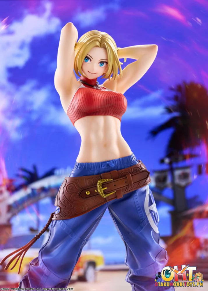 GOLDENHEAD+ 1/7 THE KING OF FIGHTERS XV Fighting Girls Collection Blue Mary AMI AMI LIMITED - Scale Figure
