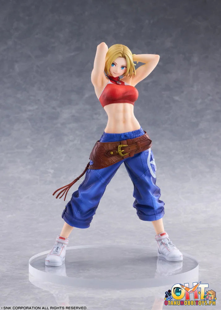 GOLDENHEAD+ 1/7 THE KING OF FIGHTERS XV Fighting Girls Collection Blue Mary AMI AMI LIMITED - Scale Figure