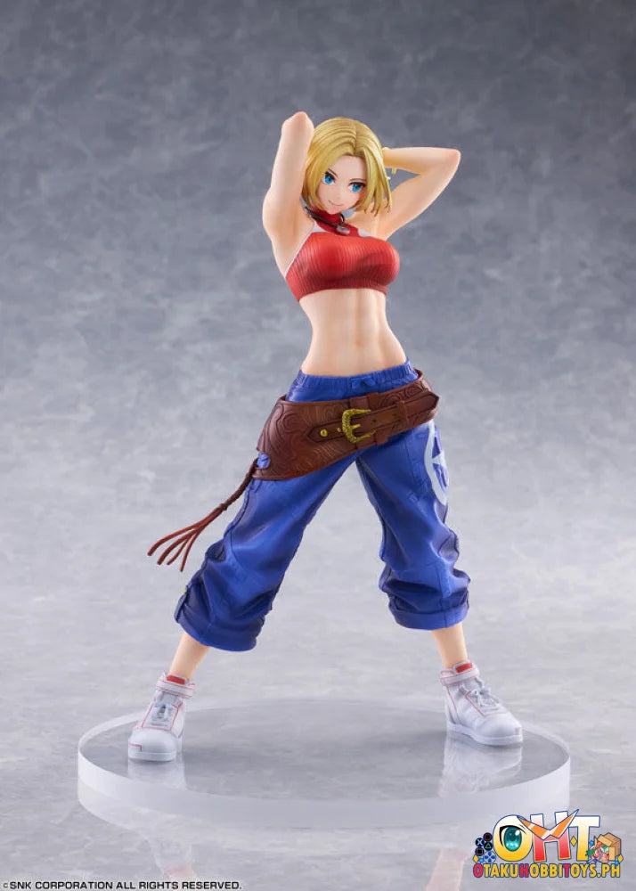 GOLDENHEAD+ 1/7 THE KING OF FIGHTERS XV Fighting Girls Collection Blue Mary AMI AMI LIMITED - Scale Figure