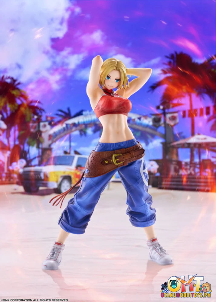 GOLDENHEAD+ 1/7 THE KING OF FIGHTERS XV Fighting Girls Collection Blue Mary AMI AMI LIMITED - Scale Figure